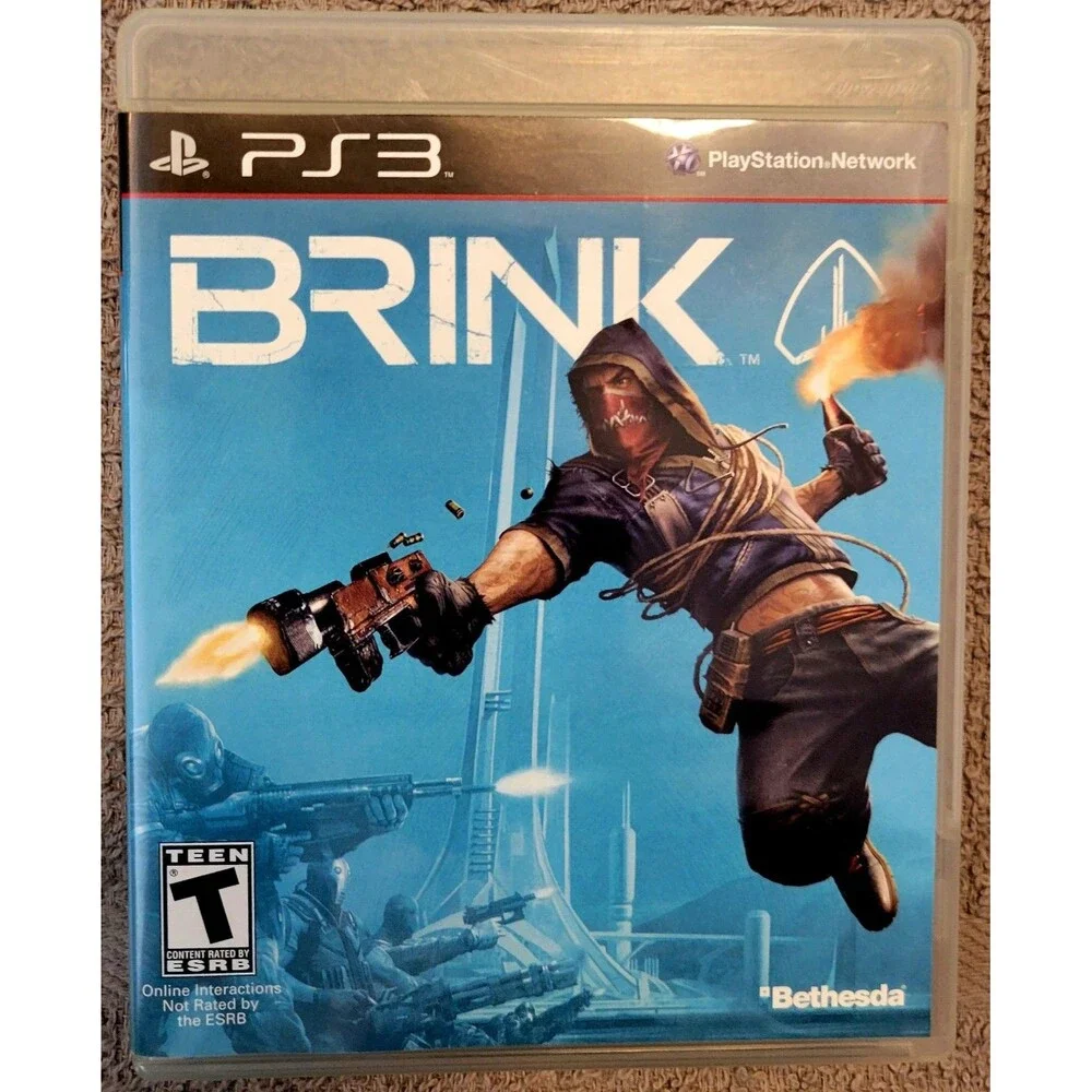 Sony PlayStation 3 PS3: Brink,CIB,TESTED, MANUAL INCLD, CLN DISC, FAST SHIPPING